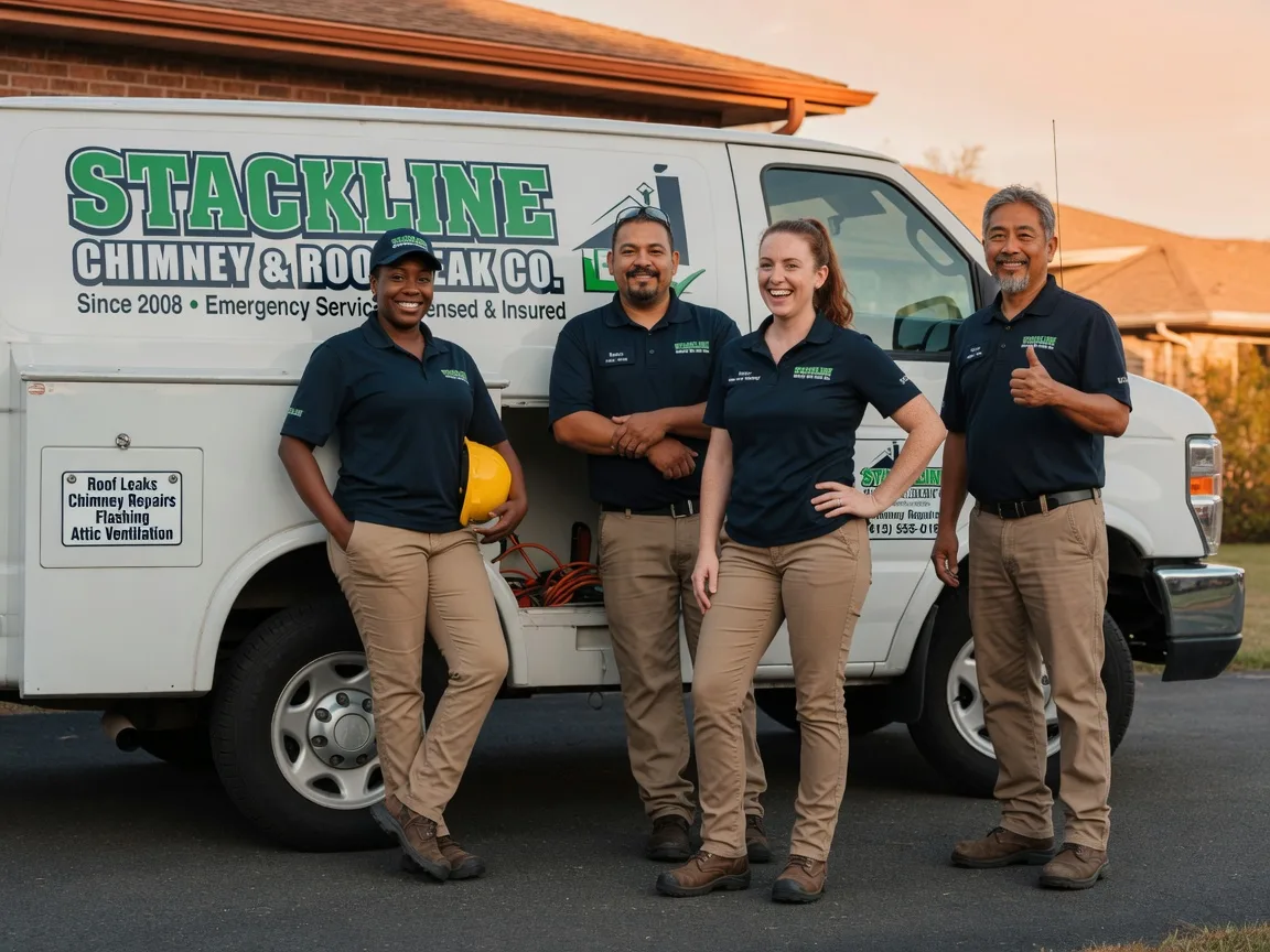 Chimney flashing repair company in Glen Ferris, WV